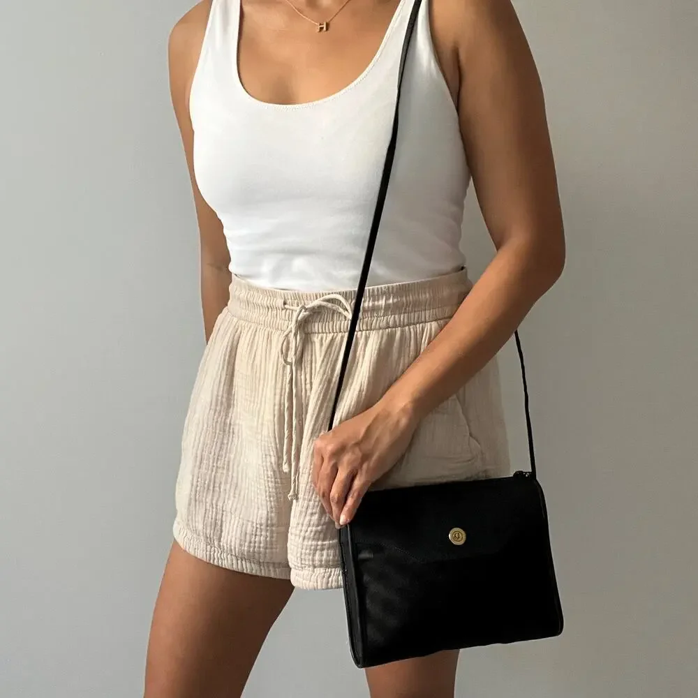 DIOR Black Canvas and Leather Crossbody Bag - Picture 10 of 12